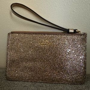 Coach Sparkly Wristlet